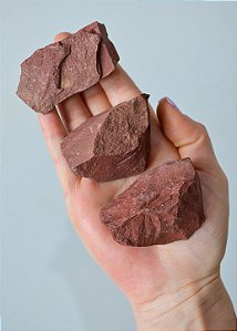 Jaspe Vermelho Bruto - Coragem, Atitude, Vitalidade e Saúde
