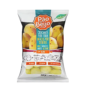 Pão de Beijo Sabor Alho 400g - Pão de Beijo