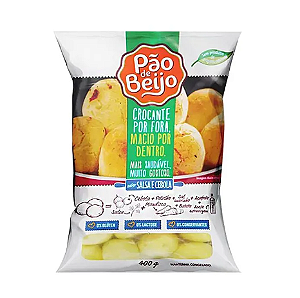 Pão de Beijo Sabor Salsa e Cebola 400g - Pão de Beijo