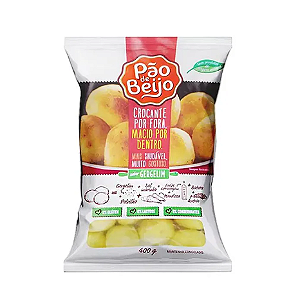 Pão de Beijo Sabor Gergelim 400g - Pão de Beijo