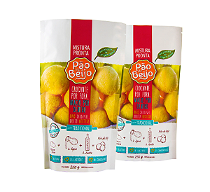 Mistura Pronta p/ Pão de Beijo Tradicional 250g - Pão de Beijo