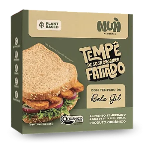 Tempê de Soja Fatiado Tempero Bela Gil 225g - Mun