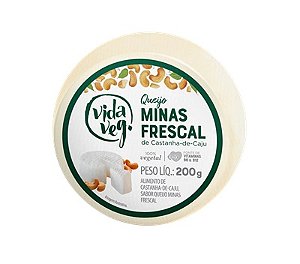 Queijo Minas Frescal de Castanha de Caju 300g - Vida Veg