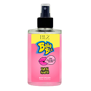Body Splash Corporal com Cheirinho de Chiclete de Tutti Frutti 250ml