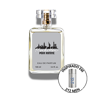 Perfume Masculino Manhattan Pour Homme Eau de Parfum 100ml