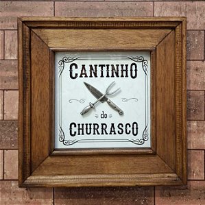 Quadro Cantinho do Churrasco