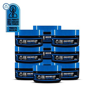 Creme Modelador Fox For Men Efeito Teia 80g - 12 unidades