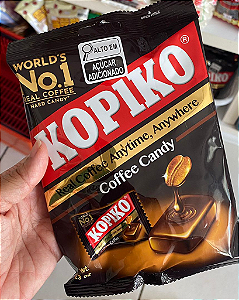 Bala Kopiko Mayora - Sabor Café - Pacote com 120g