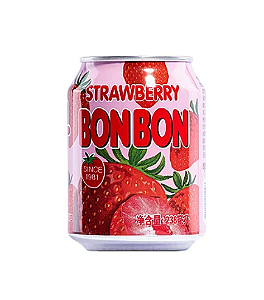 SUCO BONBON HAITAI - MORANGO C/ PEDAÇOS DA FRUTA - LATA 235ML