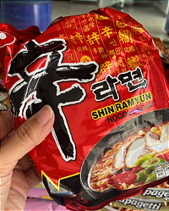 LAMEN SHIN NONGSHIN - RAMYUN -  PACOTE  100G