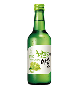 SOJU JINRO - UVA VERDE - GARRAFA 360ML