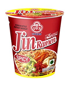 LAMEN JIN RAMEN  SPICY - POTE  65G