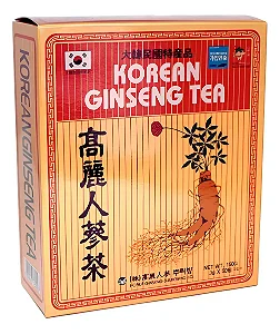 CHÁ COREANO GINSENG - 50 SACHES 150G