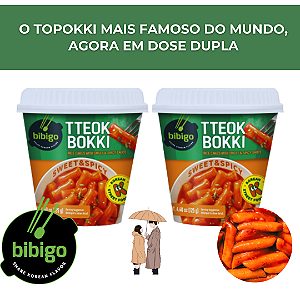 KIT 2 TOPOKKI BIBIGO SWEET & SPICY