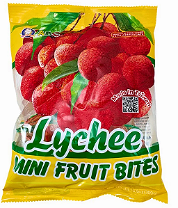 MINI GELATINAS SABOR LICHIA - PACOTE 300G