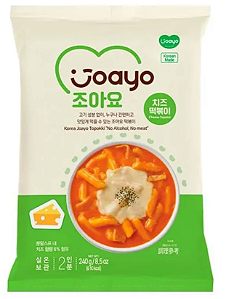 TOPOKKI JOAYO QUEIJO  - PACOTE 240G (PARA 2 PESSOAS)