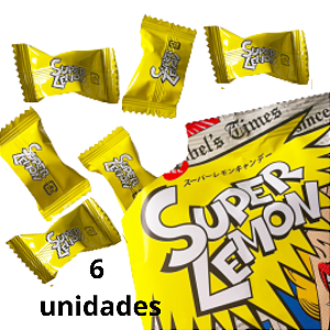 BALA SUPER LEMON 6 UNIDADES