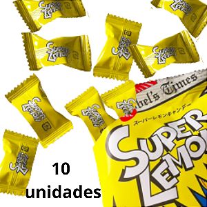 BALA SUPER LEMON 10 UNIDADES