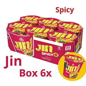 LAMEN NOVO JIN SPICY  POTE 65G 6X