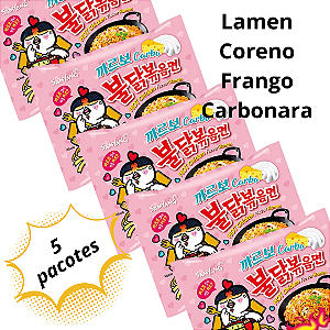 LAMEN BULDAK FRANGO CARBONARA 5X