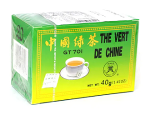 CHA VERDE FUJIAN  - 20 SACHES 40G