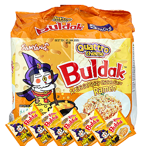 LAMEN BULDAK 4 QUEIJOS PACOTE 5X