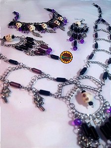 Conjunto Rosa Caveira