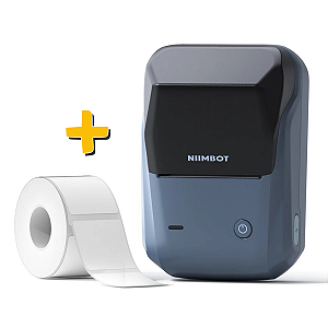 Impressora Etiqueta Niimbot B1 Bluetooth Termica+1 Rolo