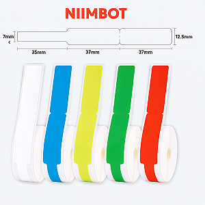 Rolo Etiquetas Para Cabo Joias Oculos Niimbot D110 D11