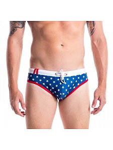 Sunga Brief Cut | com bojo - Estrelas