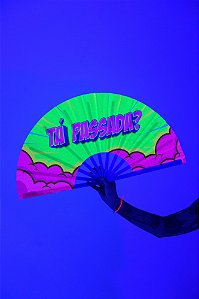 LEQUE PLÁSTICO GRANDE KHEY | TÁ PASSADA NEON