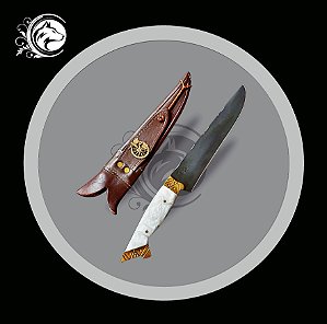 FACA PARRILHEIRA EM CARBONO 8" 3MM BRAGA