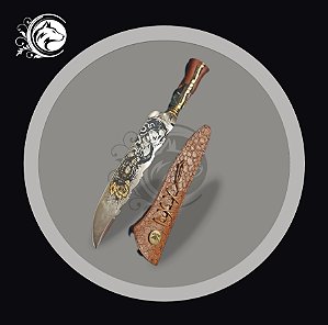 FACA PARRILHEIRA FORJADA 12" 8MM INTEGRAL IGUARIA CAMPEIRA