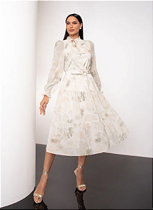 Vestido Floral Luana - Jany Pim