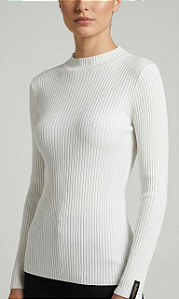 BASICA FEMININA OFF WHITE - CARMENE