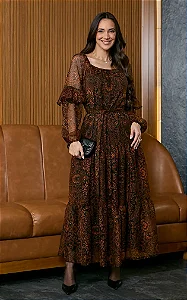 VESTIDO MILENE PRETO - TATA MARTELLO