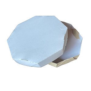 Caixas Oitavada 30cm Pizza Doce Salgado Montável 30 un