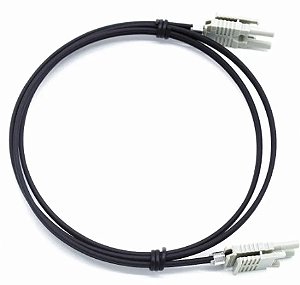 CORDÂO HFBR Duplex - latching conector - 1000u plastic fiber - 2,2mm 2,5m