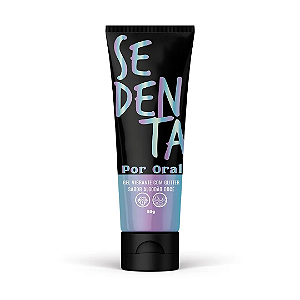 Sedenta por oral algodão doce