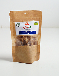 PETISCO DESIDRATADO NATURAL- Snack de peixe 50g