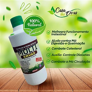 Concentrado de Plantas Medicinais Multi Ervas - Vida Ervas - 500 ML