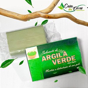 Sabonete Hidratante Natural Argila Verde - Bionature - 90g