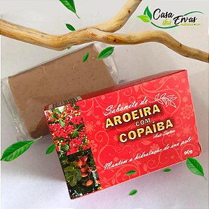 Sabonete Hidratante Natural Aroeira com Copaiba - Bionature - 90g