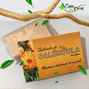 Sabonete Hidratante Natural Calendula - Bionature - 90g
