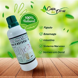 Gotas de Mata Vermes - Vida Ervas - 100 ML