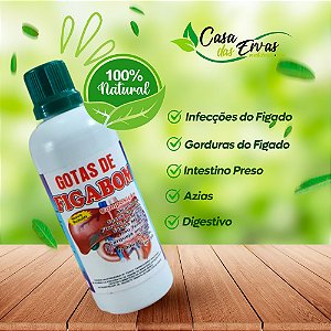 Gotas de Figabom - Vida Ervas - 100 ML
