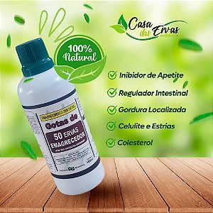 Gotas de 50 Ervas - Vida Ervas - 100 ML