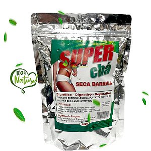 Pacote de Chá Super Seca Barriga - 100g