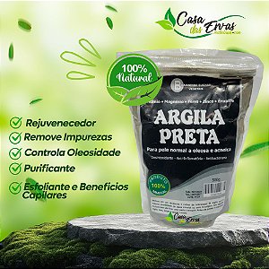 Argila Preta - 500g
