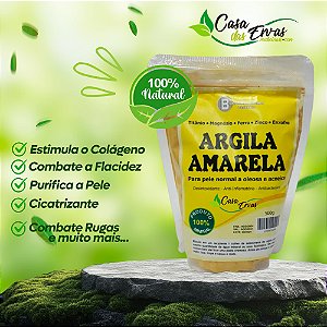 Argila Amarela - 500g